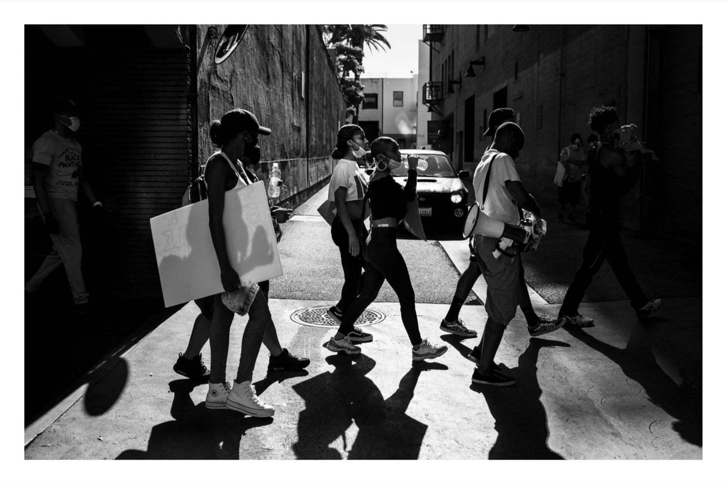 Black Lives Matter March - Hollywood, California, June 7, 2020