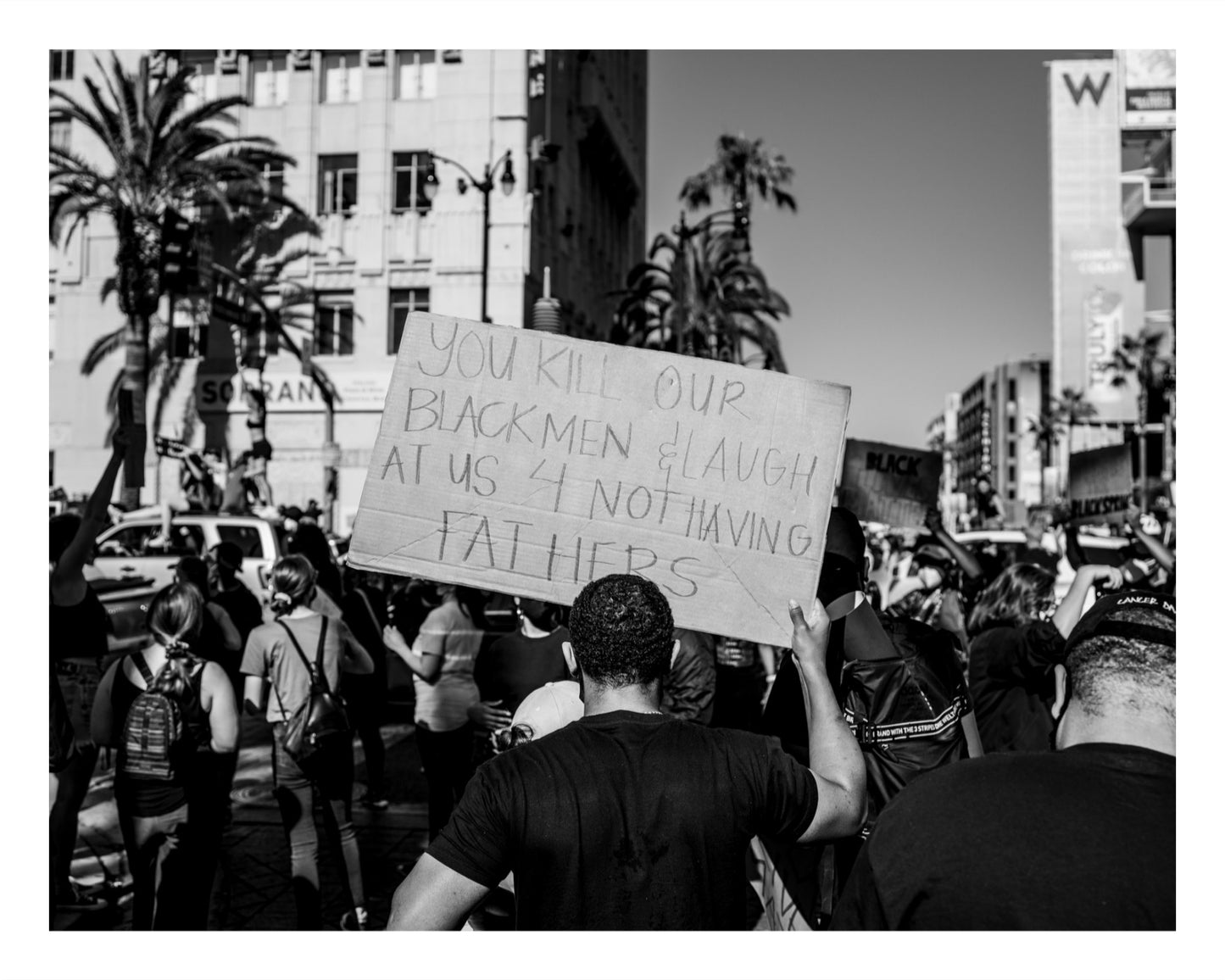 Black Lives Matter March - Hollywood, California, June 7, 2020