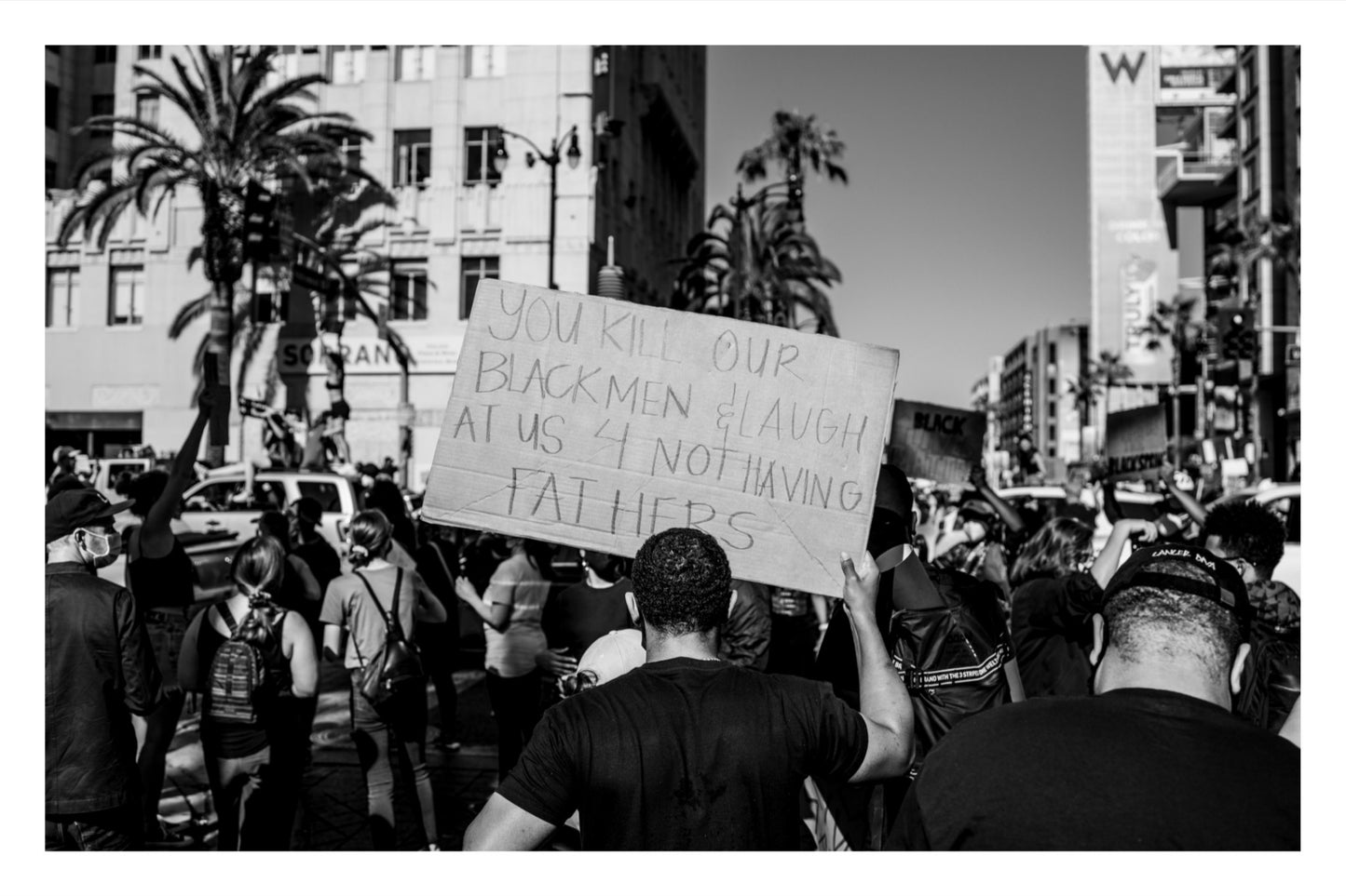 Black Lives Matter March - Hollywood, California, June 7, 2020