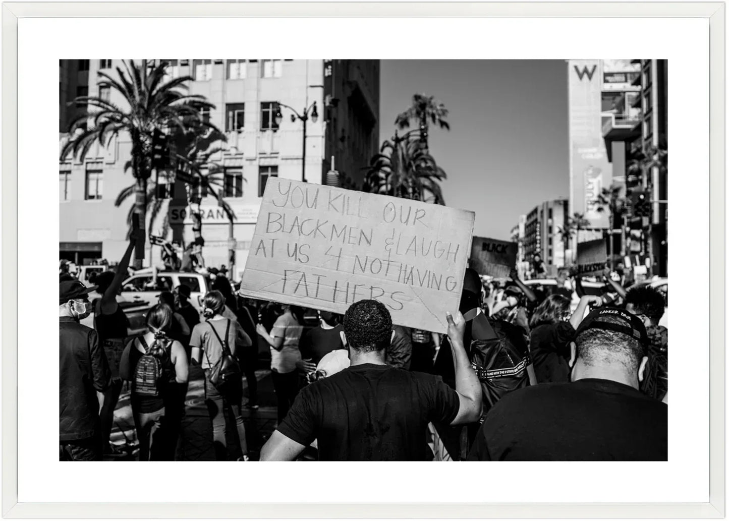 Black Lives Matter March - Hollywood, California, June 7, 2020 - Blackstring Gallery