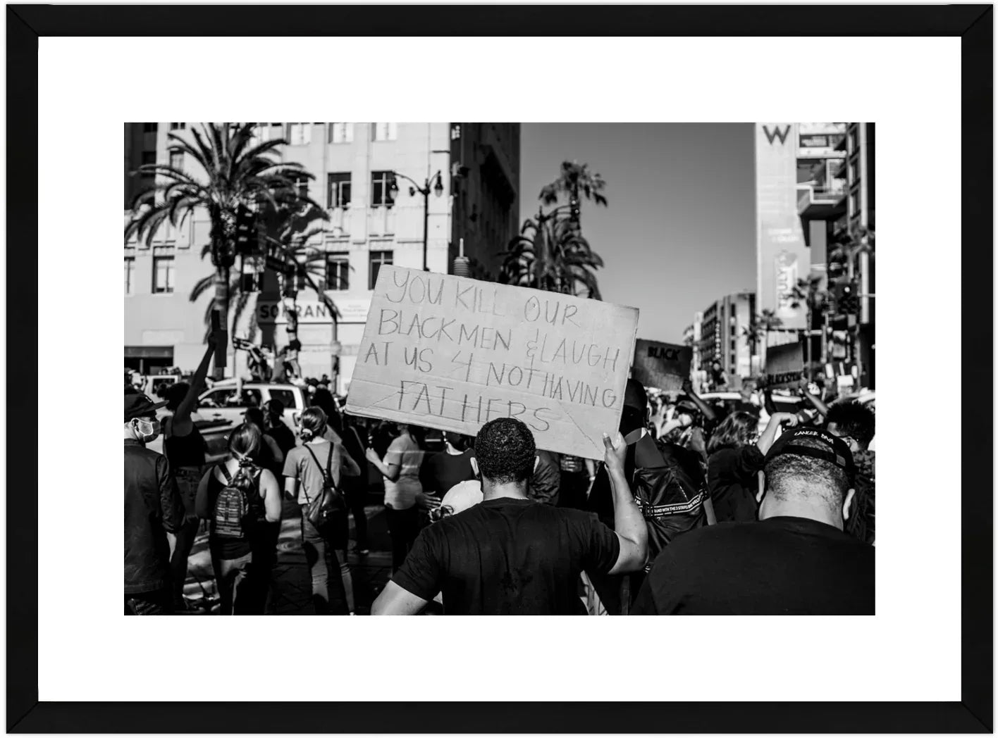 Black Lives Matter March - Hollywood, California, June 7, 2020 - Blackstring Gallery