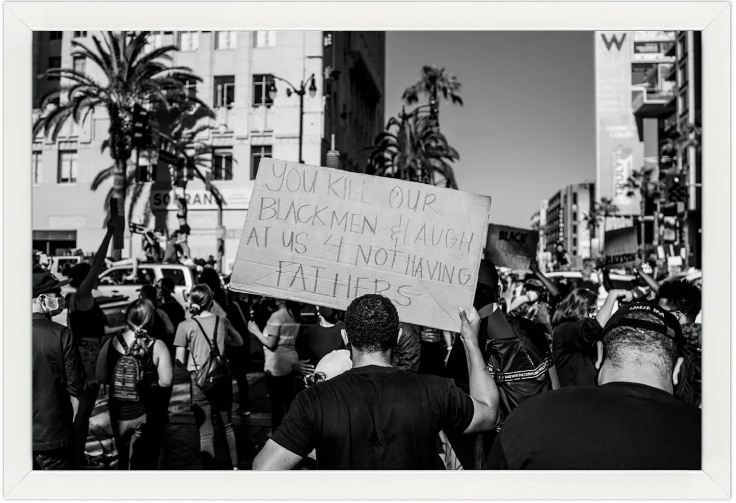 Black Lives Matter March - Hollywood, California, June 7, 2020 - Blackstring Gallery