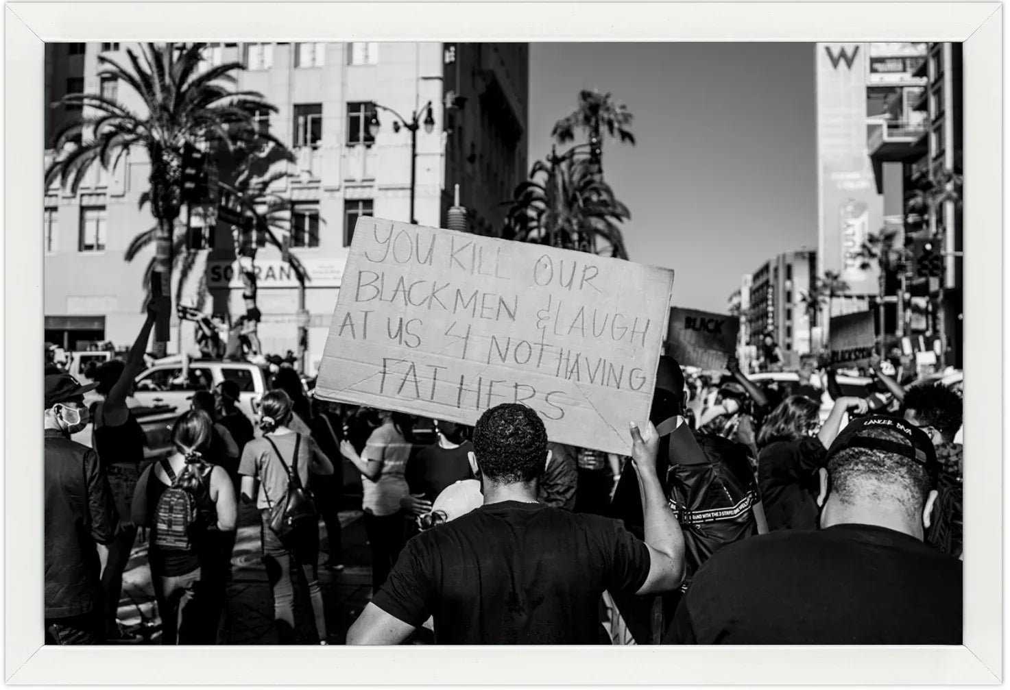 Black Lives Matter March - Hollywood, California, June 7, 2020 - Blackstring Gallery
